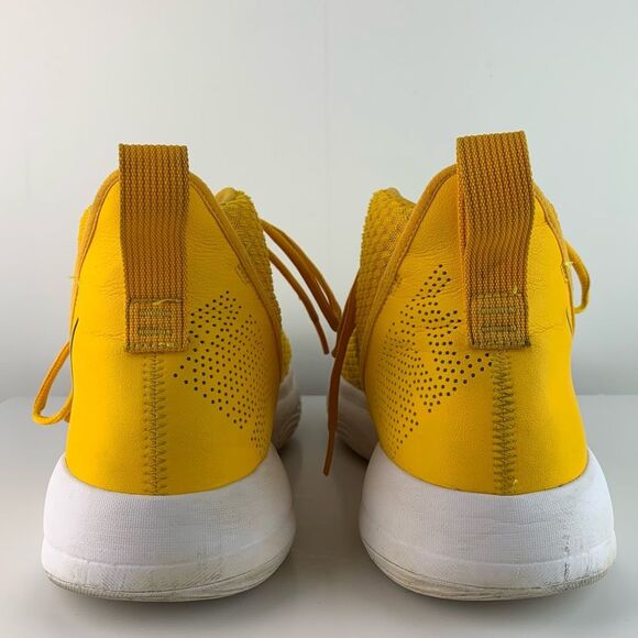 Nike men’s Yellow Zoom Rize TB 'University Gold' hi top basketball shoes size 14 - Picture 8 of 12
